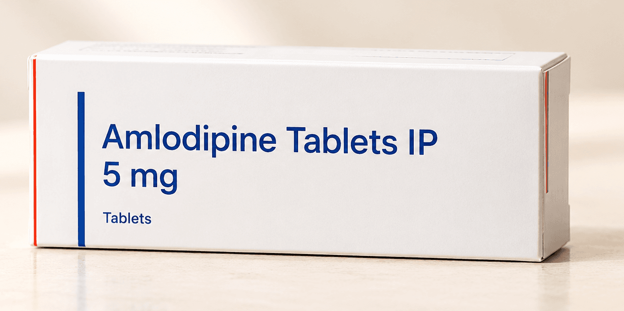 Amlodipine Tablets IP 5mg pack