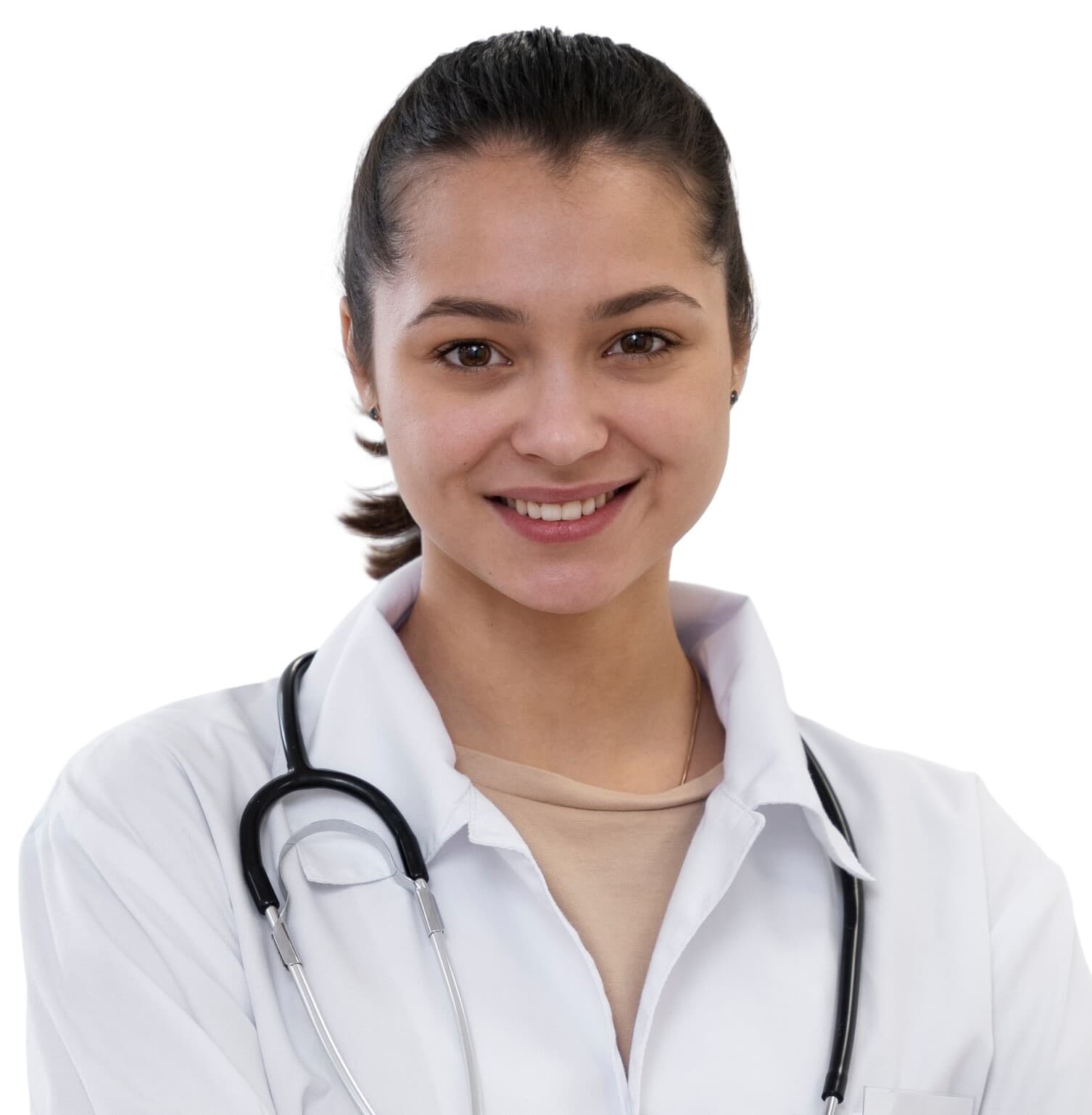 Portrait of senior male doctor